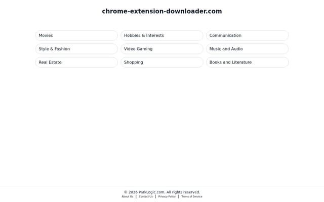 Screenshot of chrome-extension-downloader.com