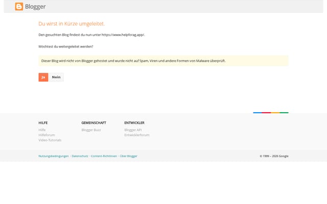 Screenshot of helpforagmain.blogspot.com