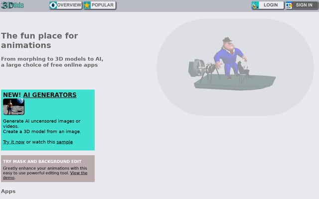 Screenshot of 3dthis.com