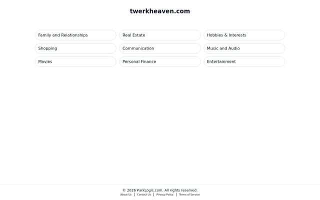 Screenshot of twerkheaven.com