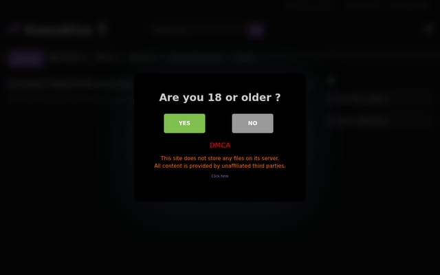 Screenshot of kamakiss.com