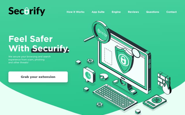 Screenshot of securifyguard.com