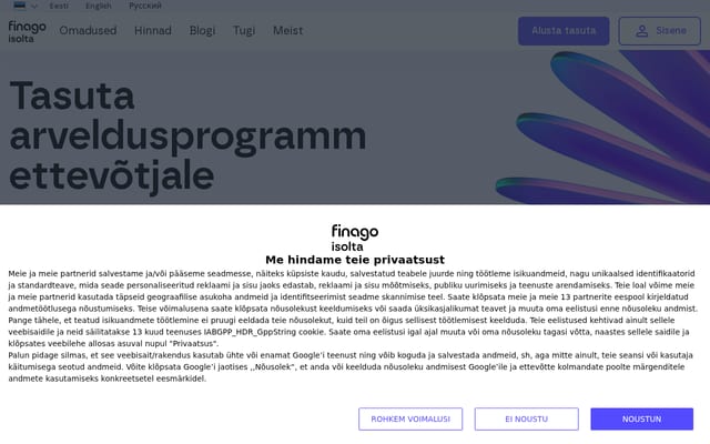 Screenshot of isolta.ee