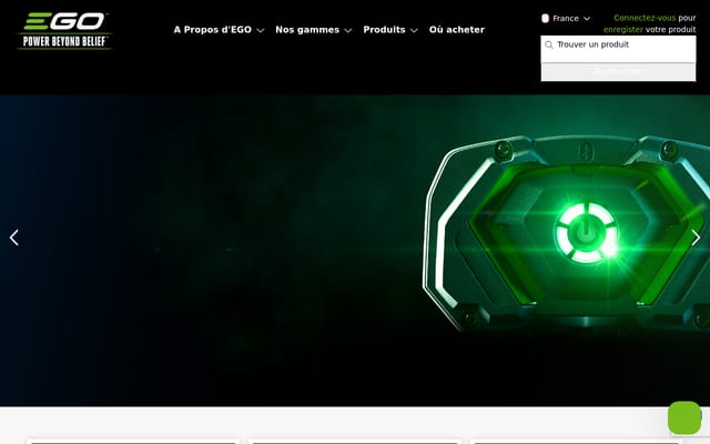 Screenshot of registermyego.com