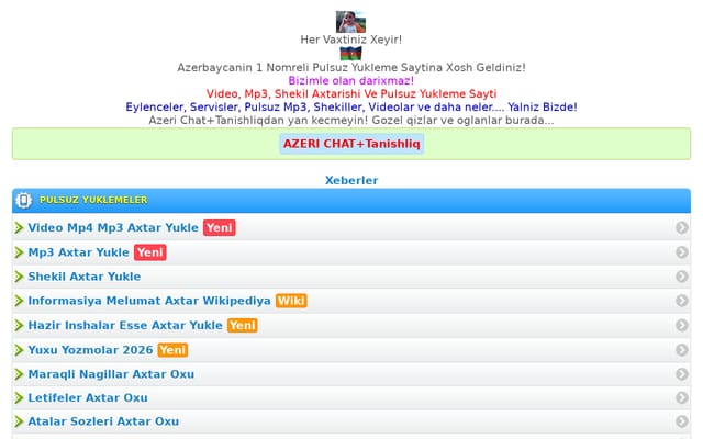Screenshot of anarim.az