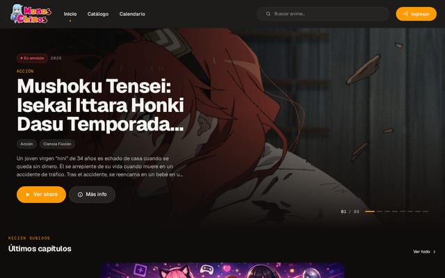 Screenshot of monoschinos2.com