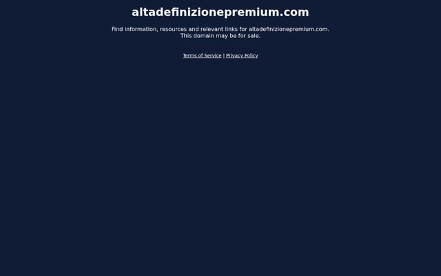 Screenshot of altadefinizionepremium.com