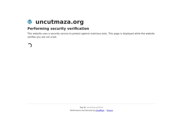 Screenshot of uncutmaza.org