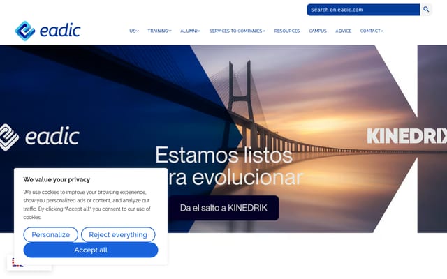 Screenshot of eadic.com