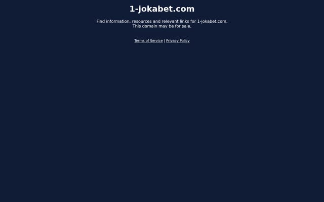 Screenshot of 1-jokabet.com