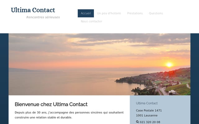 Screenshot of ultimacontact.net