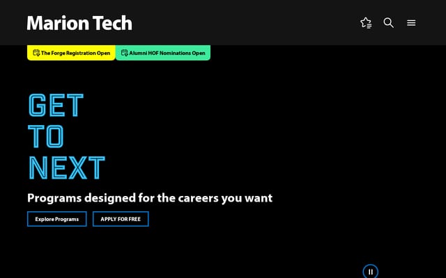 Screenshot of mtc.edu