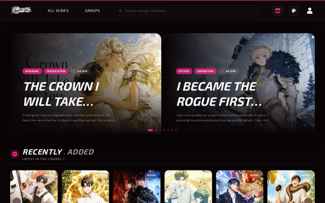 Screenshot of deroxzone.com