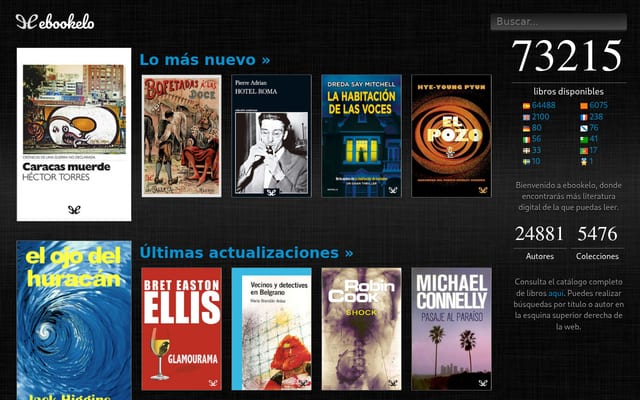 Screenshot of ebookelo.com