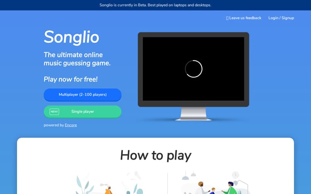 Screenshot of songl.io