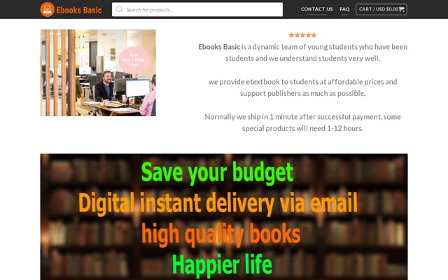Screenshot of ebooksbasic.com
