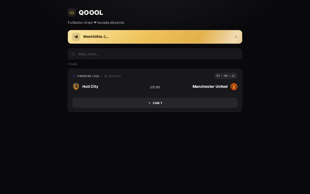Screenshot of qoool.xyz