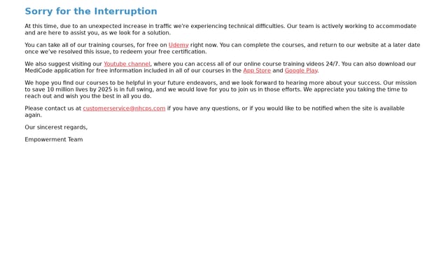Screenshot of nhcps.com