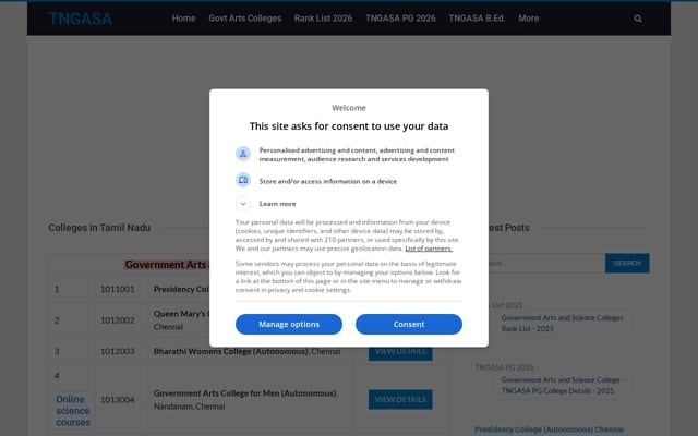 Screenshot of tngasa.com
