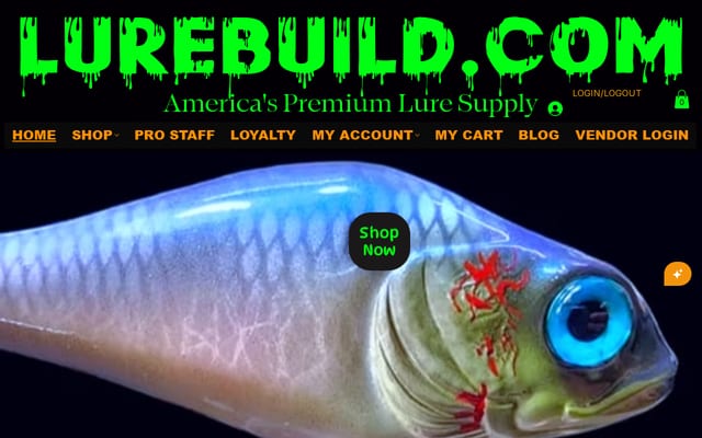 Screenshot of lurebuild.com