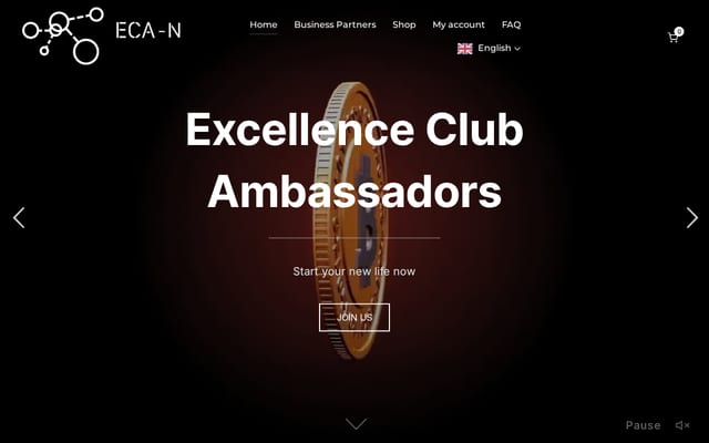 Screenshot of eca-n.com