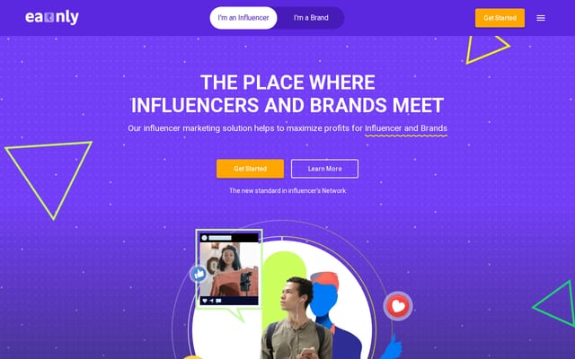 Screenshot of earnly.in