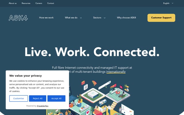 Screenshot of ask4.com