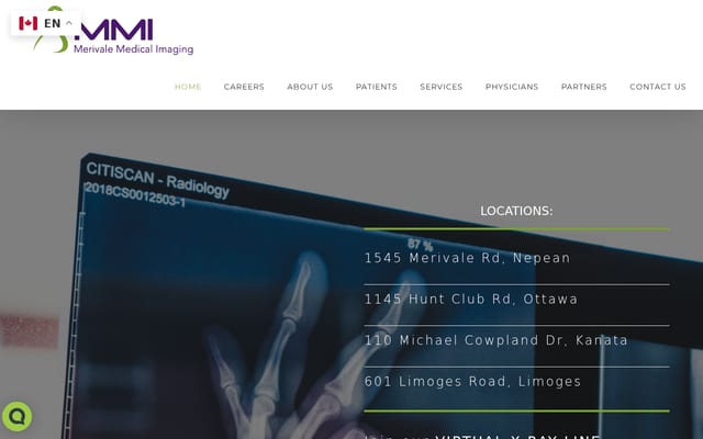 Screenshot of mmimaging.com