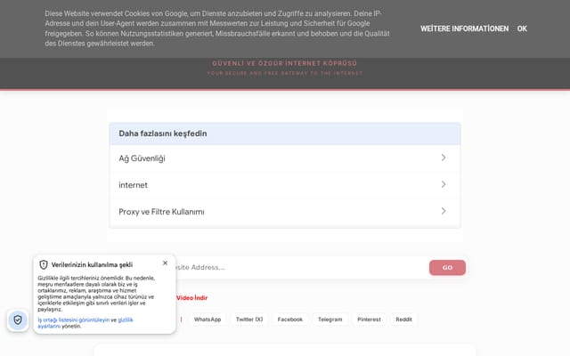 Screenshot of ktunneli.com