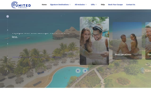 Screenshot of unitedtravel.club