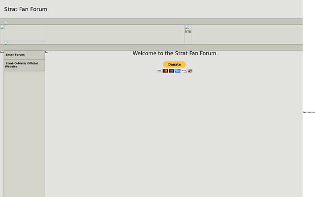 Screenshot of stratfanforum.com