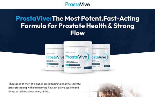 Screenshot of prostavive.org
