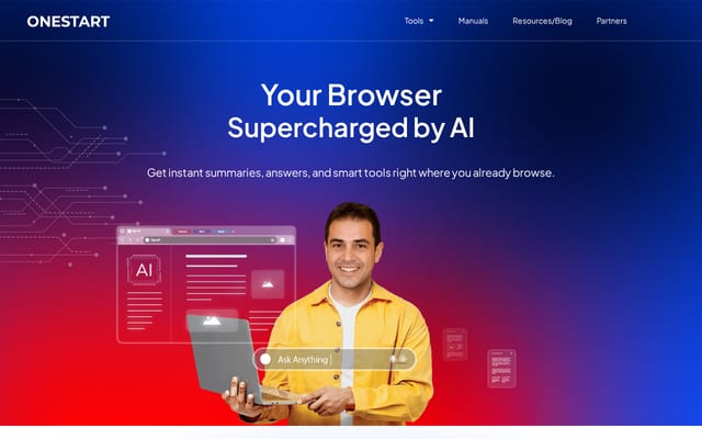 Screenshot of onestart.ai