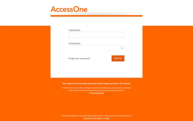 Screenshot of youraccessone.com