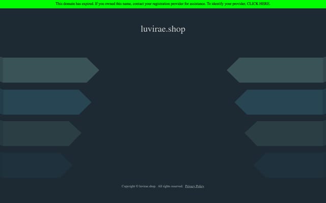 Screenshot of luvirae.shop