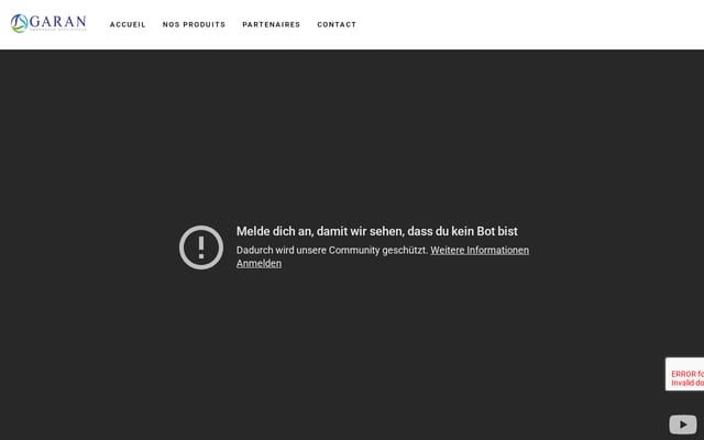 Screenshot of garan.ma