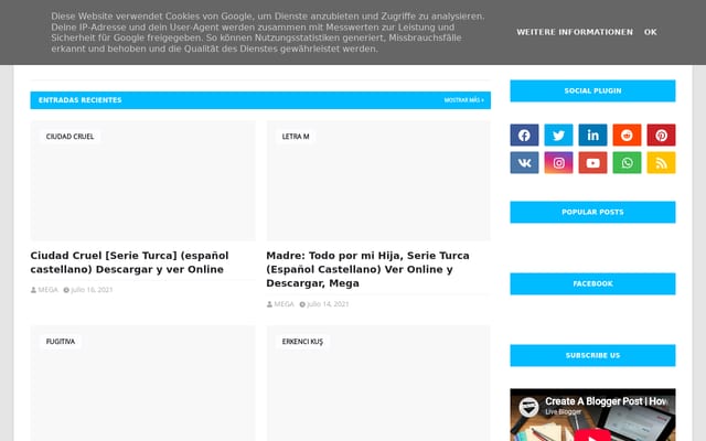 Screenshot of seriesturcass.blogspot.com