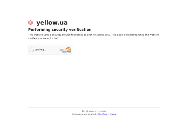 Screenshot of yellow.ua