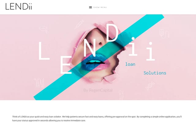 Screenshot of lendii.co