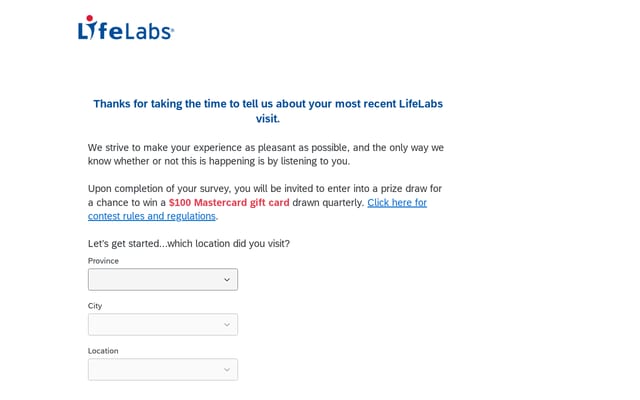 Screenshot of myfeedbacklifelabs.com