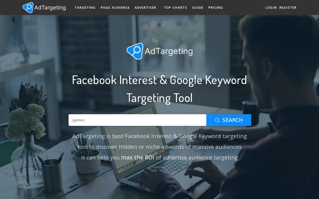 Screenshot of adtargeting.io