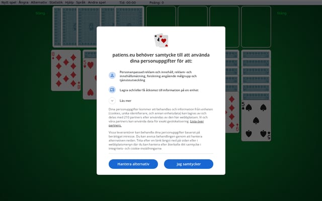 Screenshot of patiens.eu