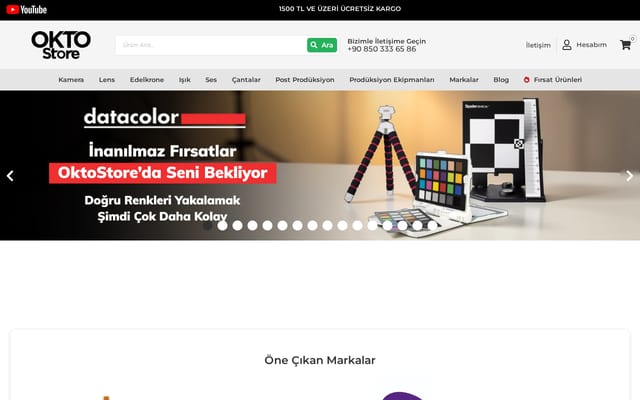 Screenshot of oktostore.com