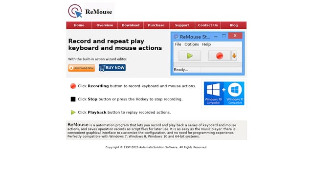 Screenshot of remouse.com