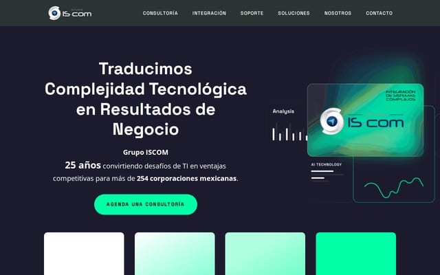 Screenshot of i-s.com.mx