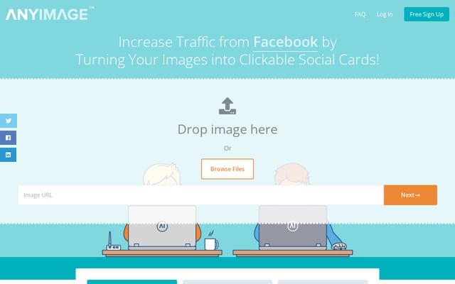 Screenshot of anyimage.io