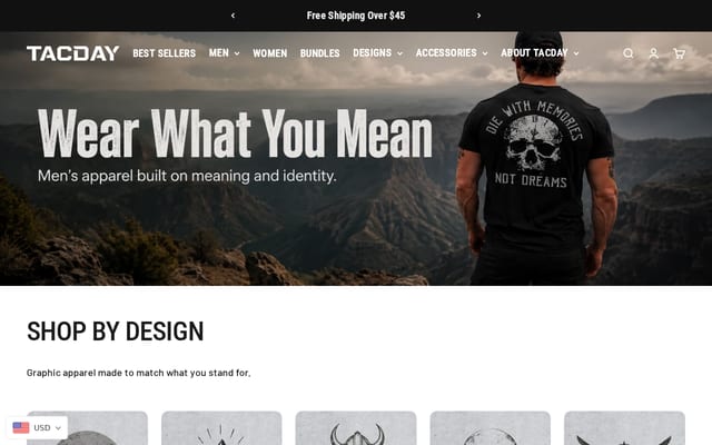 Screenshot of tacday.com