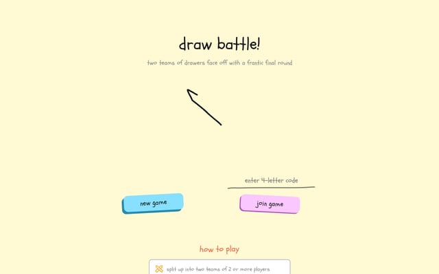 Screenshot of drawbattle.io