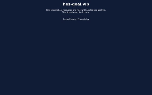 Screenshot of hes-goal.vip