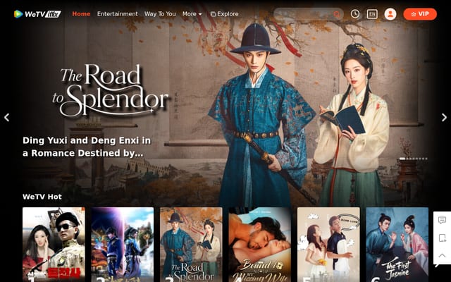 Screenshot of iflix.com